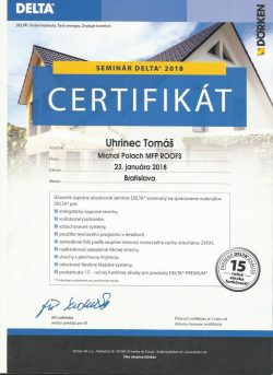 Delta Dorken - Tomáš Uhrinec