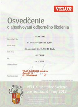 Velux - Michal Knap